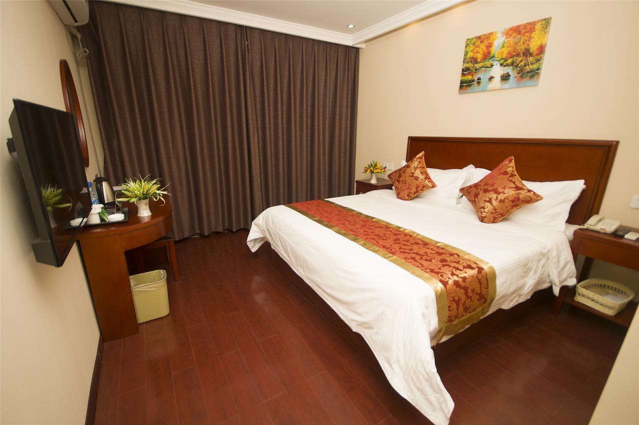 Greentree Inn Anhui Wuhu Sanshan Development District Express Hotel Exterior foto